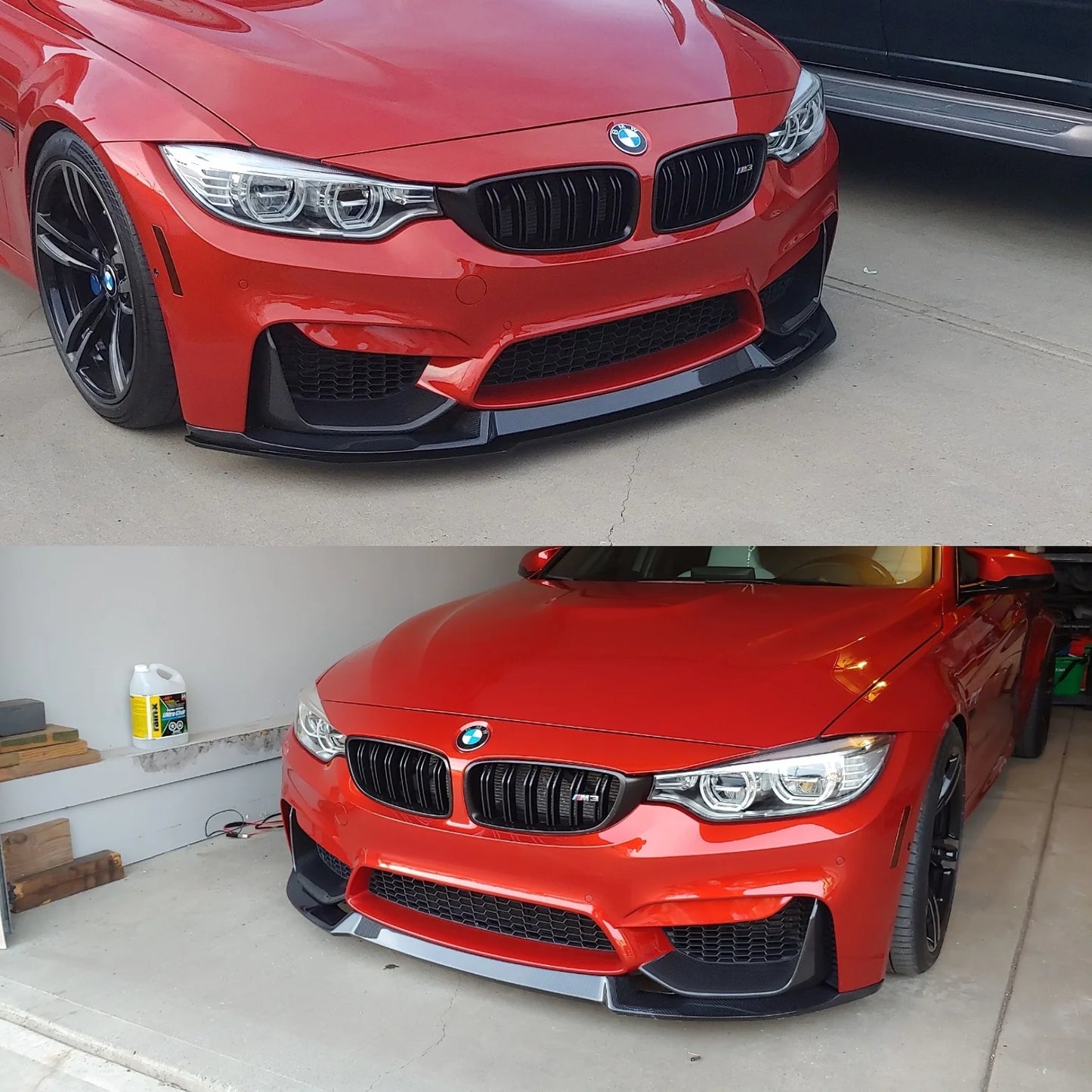 CS Style Carbon Fiber F82/F80 Front Lip || MADE PER ORDER